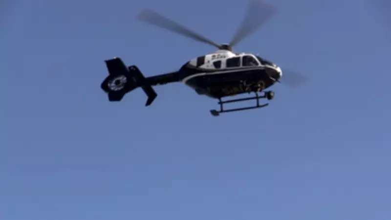 OPP Helicopter Aids Search for Wanted Man in Orillia