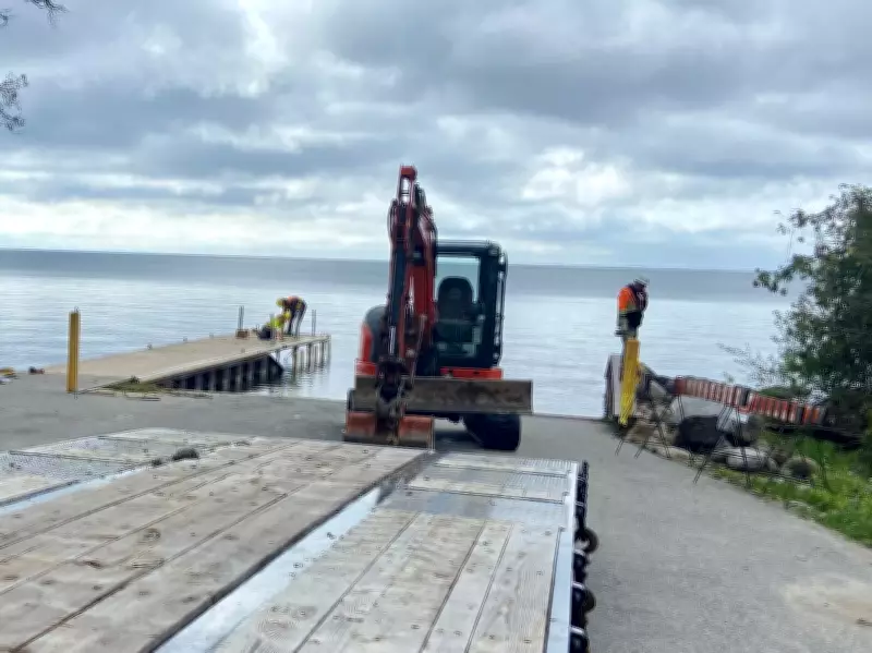 Oro-Medonte Boat Launch Repaired After Storm Damage