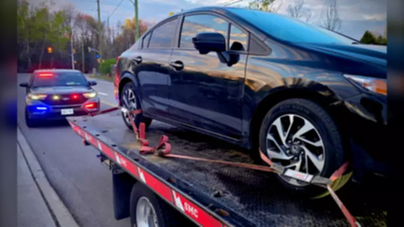 Ottawa G2 Driver Stopped for Stunt Driving Third Time in Five Months