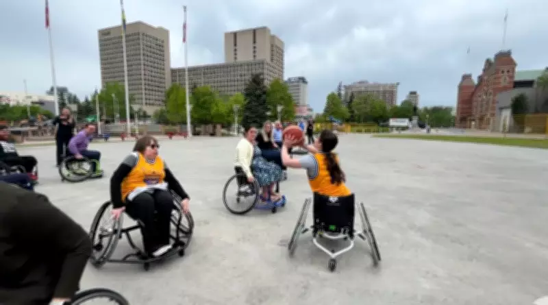 Ottawa Marks Accessibility Day with Wheelchair Basketball at City Hall