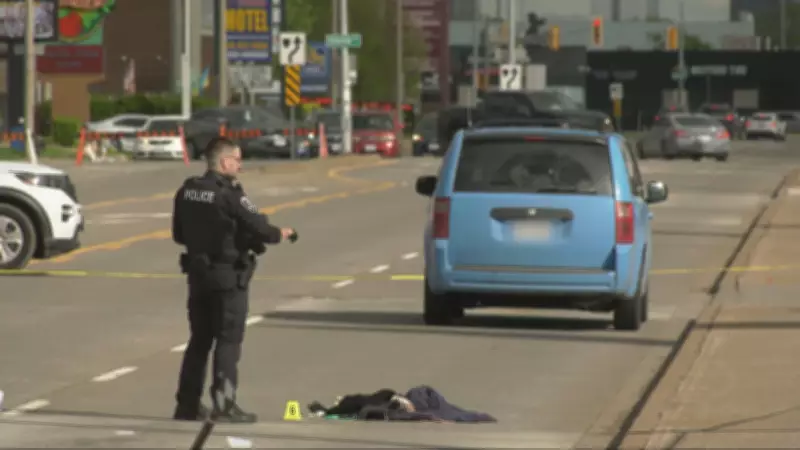 Pedestrian Killed After Being Struck by Vehicle on Howard Avenue in Windsor