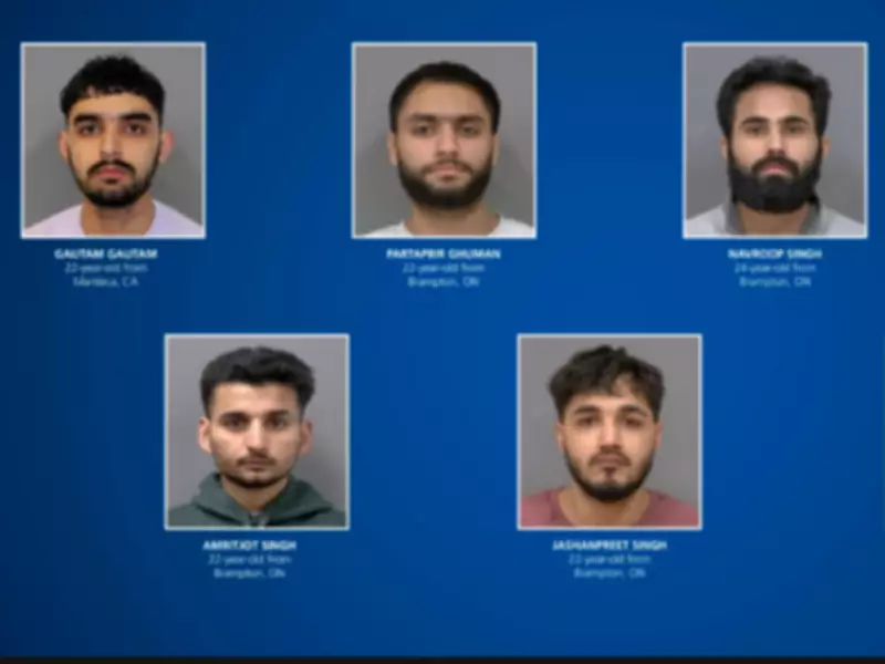 Peel Police Bust Violent Extortion Ring: 17 Non-Canadians Charged