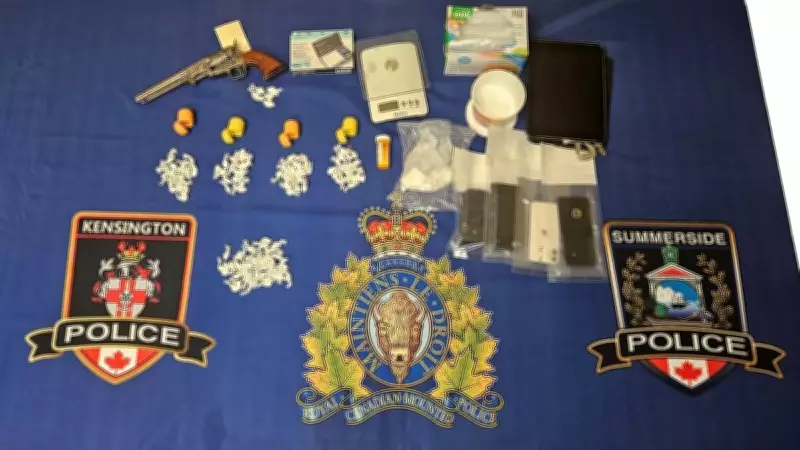 P.E.I. RCMP Seizes Cocaine, Replica Revolver in Drug Investigation