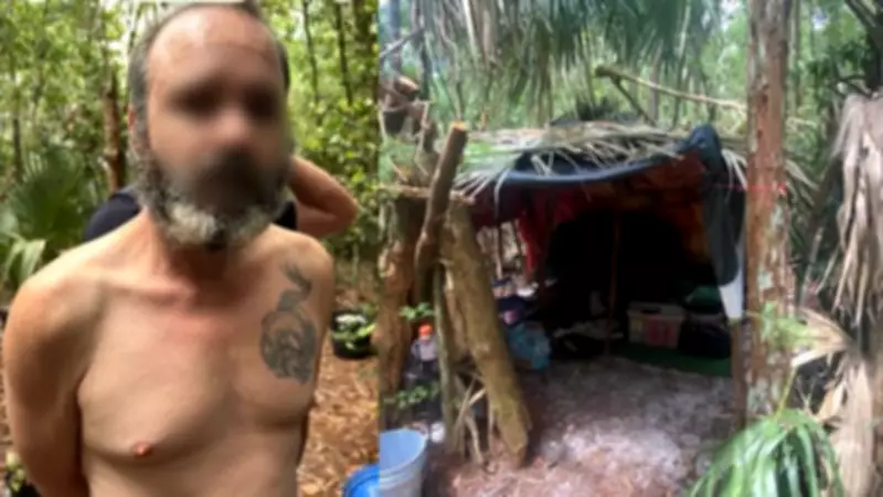 Pennsylvania Fugitive Found Living in Florida Woods by U.S. Marshals