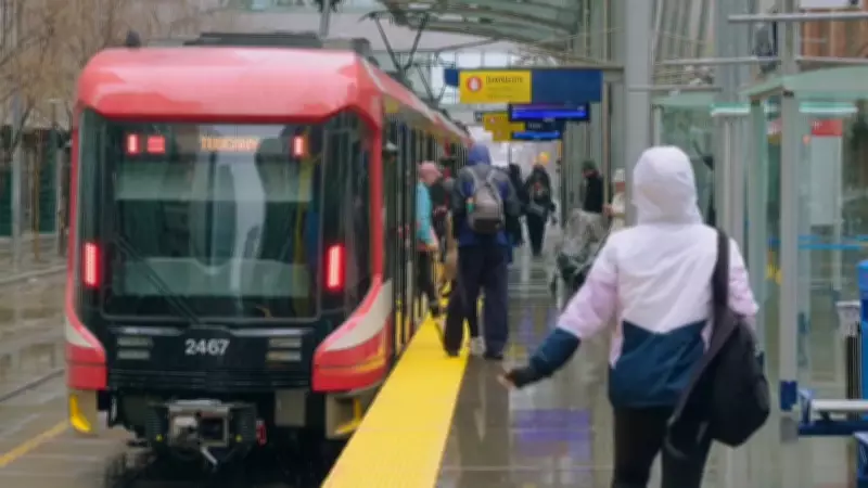 Person Pinned Under CTrain in Calgary Faces Life-Threatening Injuries