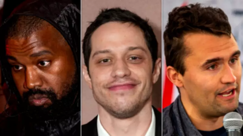 Pete Davidson Roasts Kanye West and Charlie Kirk in Brutal Comedy Set
