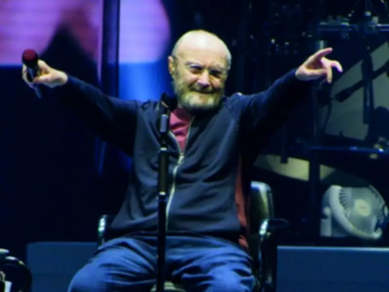 Phil Collins Makes Rare Public Appearance Amid Ongoing Health Battles