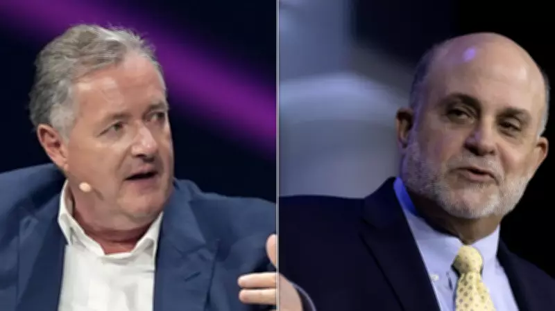 Piers Morgan Calls Fox News Host Mark Levin a 'Colossal Hypocrite' in Fiery Tirade