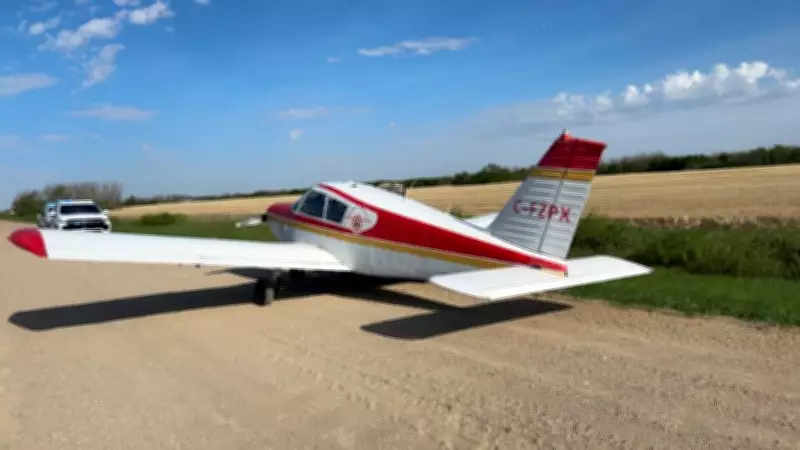 Plane Makes Emergency Landing Near Saskatoon After Running Out of Fuel