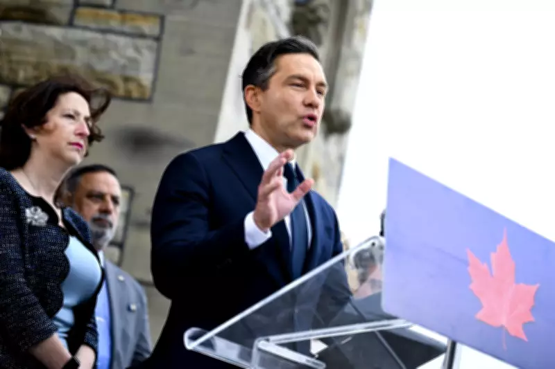 Poilievre Blames Carney's Policies for Canada's Recession