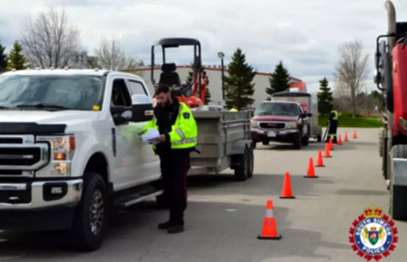 Police Blitz in Bradford: 46 Tickets, 8 Vehicles Removed in One Day