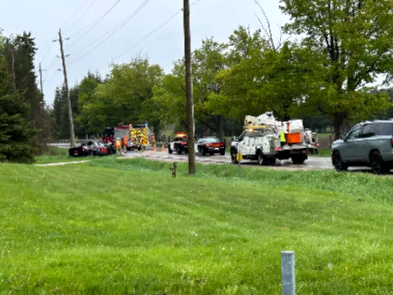 Police Respond to Multiple Crashes in Springwater; Two Hospitalized