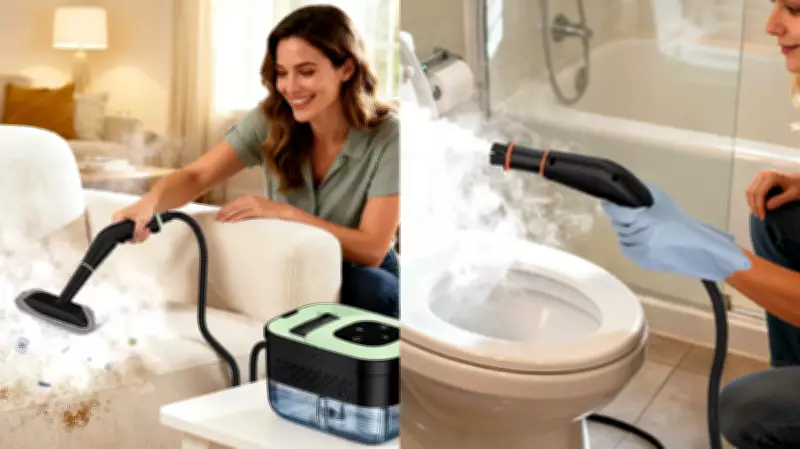 Portable Steam Cleaner Kit 30% Off for Prime Members – Deep Clean Your Home