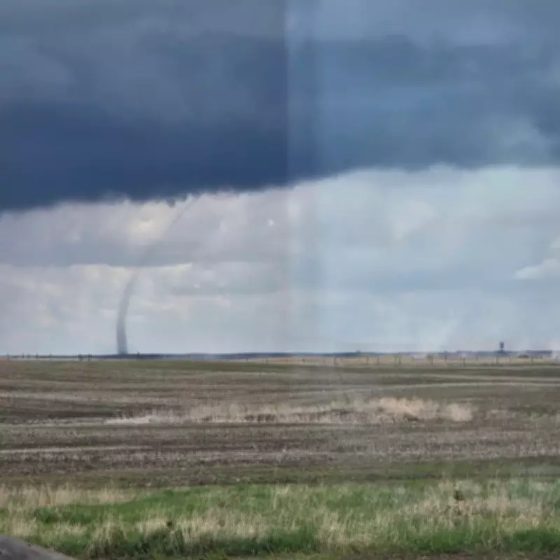 Possible Tornado Spotted in Central Saskatchewan Near Bethune
