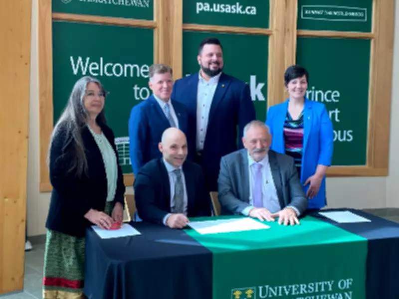 Prince Albert and USask Sign New Memorandum of Understanding