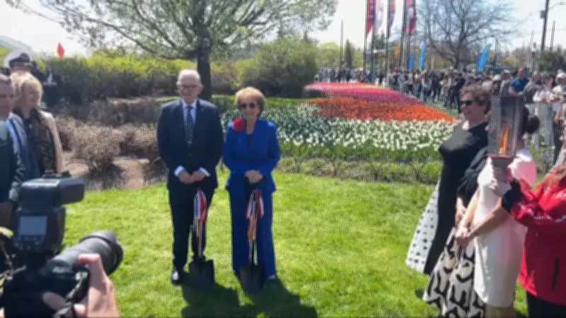 Princess Margriet Opens 74th Canadian Tulip Festival in Ottawa