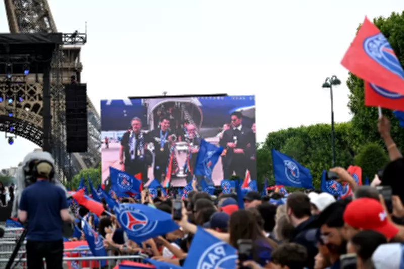 PSG Champions League Win Celebrated in Paris Amid Clashes