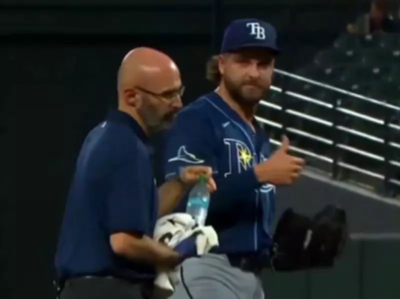 Rays Pitcher Jonathan Heasley Vomits on Mound During MLB Return