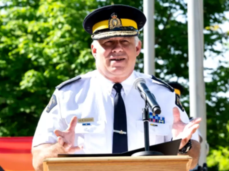RCMP Chief Denounces CBC Prank Show Targeting Veterans