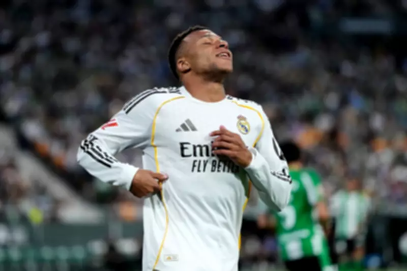Real Madrid's Mbappé to miss Sunday's clasico that could seal La Liga title for Barcelona