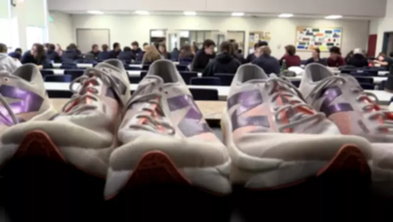 Recent High School Grads Donate 120 Pairs of Running Shoes to Students