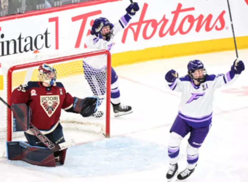 Roese's OT Goal Lifts Frost Past Victoire 5-4 in PWHL Semifinal Opener
