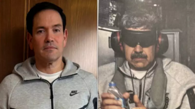 Rubio Copies Maduro's Nike Sweatsuit After His Capture