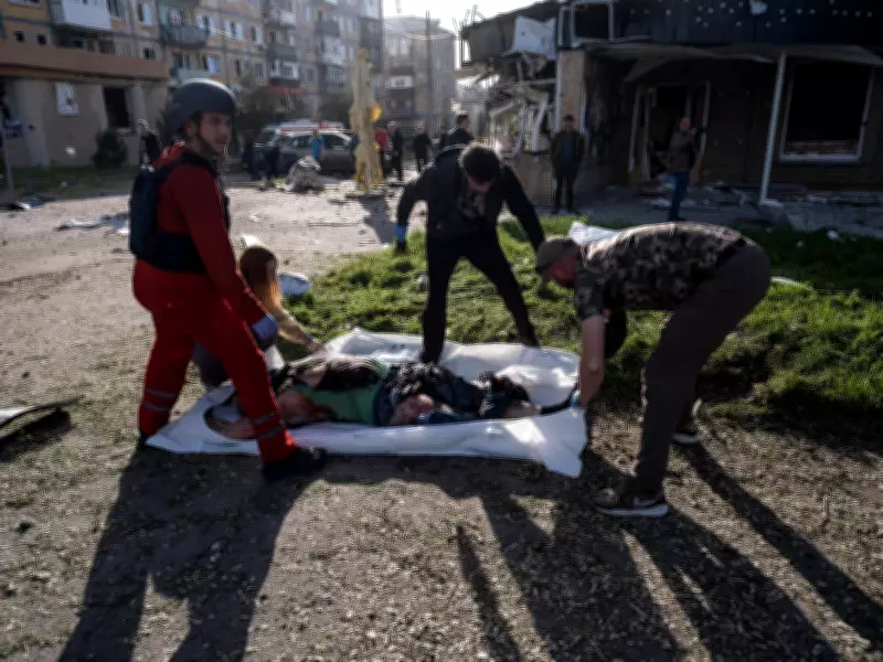 Russia Rejects Ukraine Ceasefire, Launches Drone Attacks