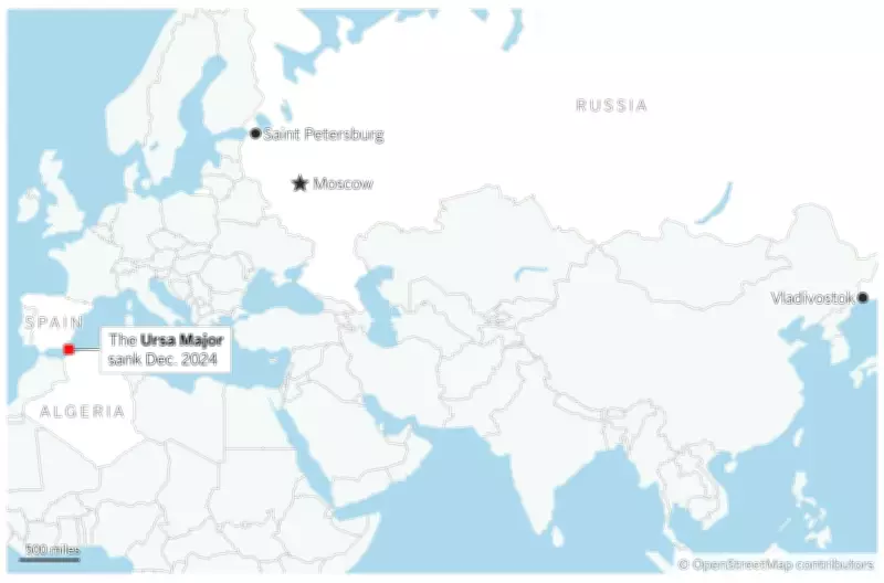 Russian ship sunk near Spain in 2024 may have carried nuclear reactor parts