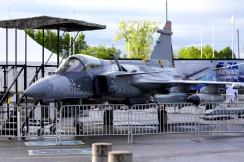 Saab Says Gripen Fighter Jets for Ukraine Could Be Built in Canada