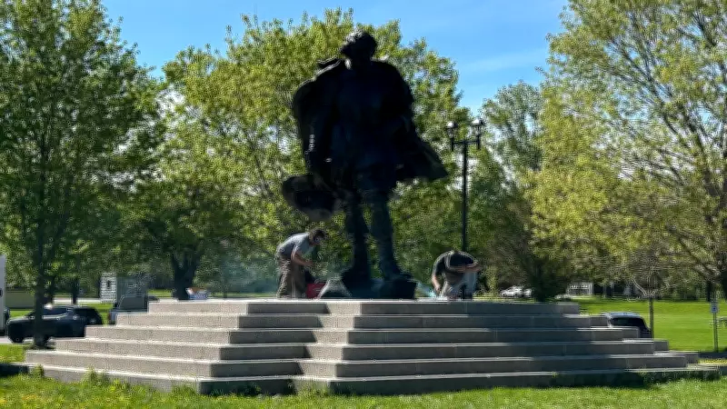 Samuel de Champlain Monument to Return to Couchiching Beach Park