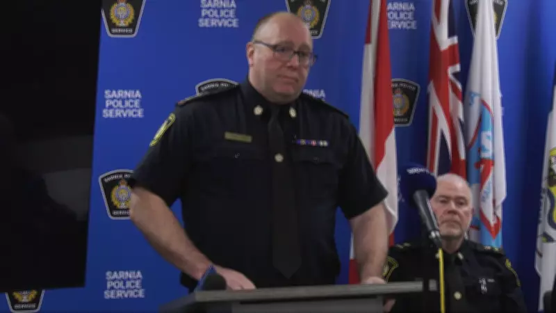 Sarnia police chief suspended over workplace harassment probe