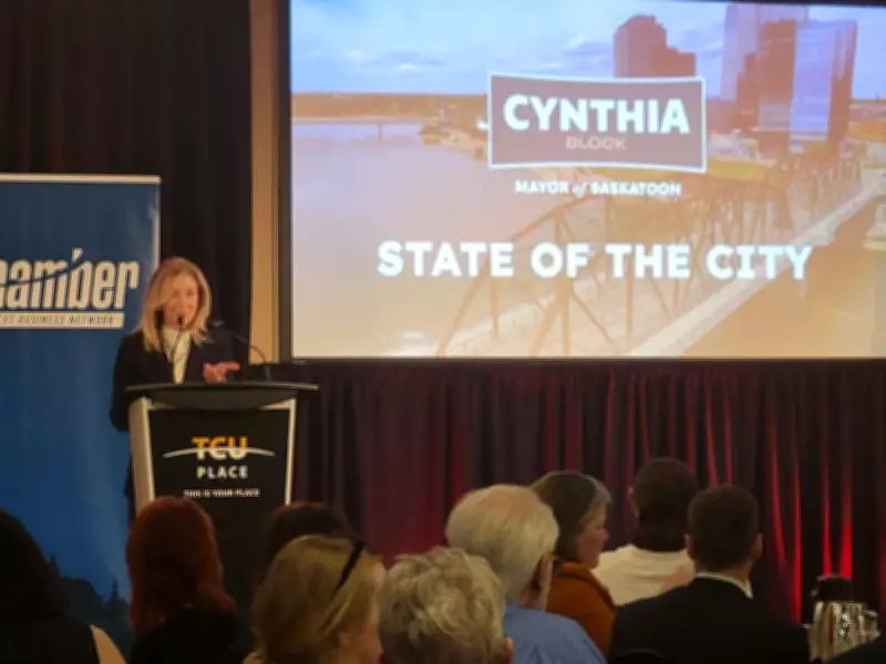 Saskatoon Mayor Cynthia Block Addresses Homelessness, DEED, and City Funding at State of the City