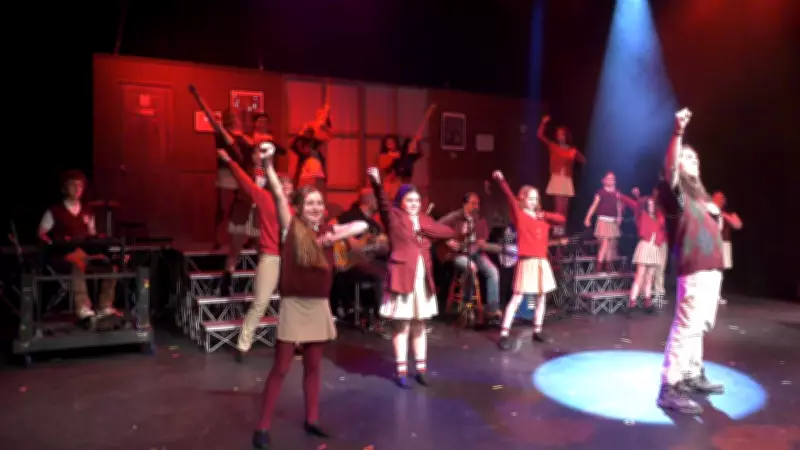School of Rock Show Hits Sudbury Stage with 32 Cast Members