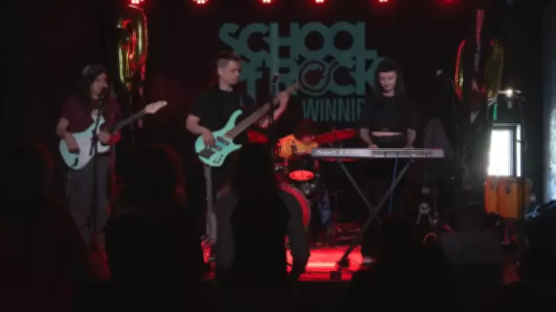 School of Rock Winnipeg Celebrates 10 Years with Instructor Band Performance