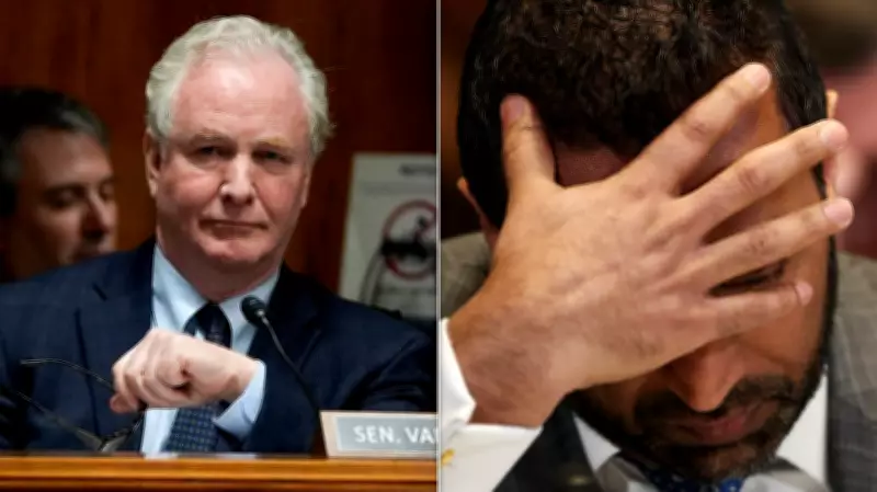 Sen. Van Hollen Calls FBI Director Patel 'a Disgrace' in Heated Hearing