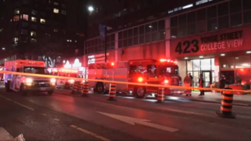 Senior critically injured in downtown Toronto residence fire