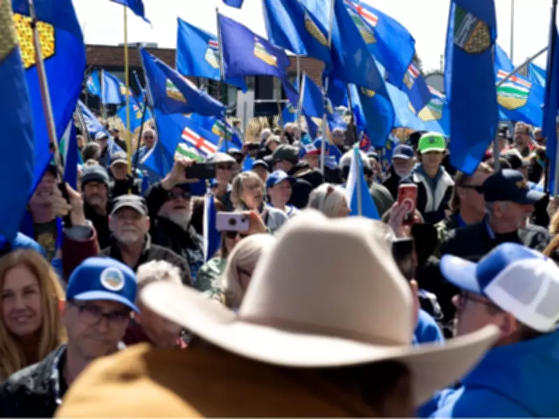 Separatists Deliver Signatures to Elections Alberta in Edmonton