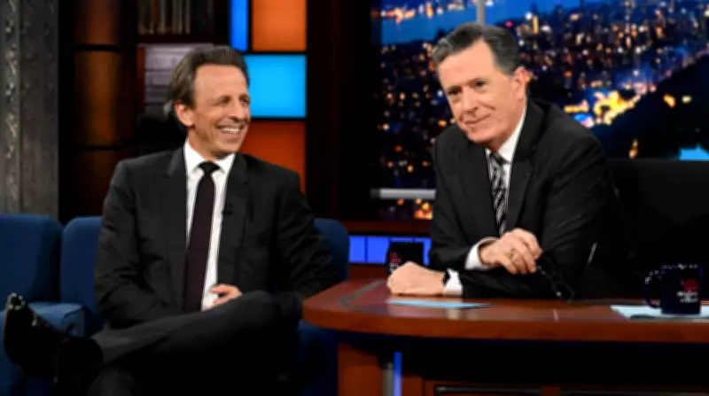 Seth Meyers Heartbroken Over Stephen Colbert's Late Show Exit