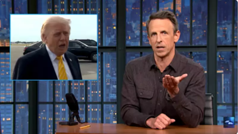Seth Meyers Mocks Trump's 'Friendly Blockade' Claim on Iran
