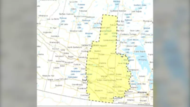 Severe Thunderstorm Watch Issued for Parts of Saskatchewan