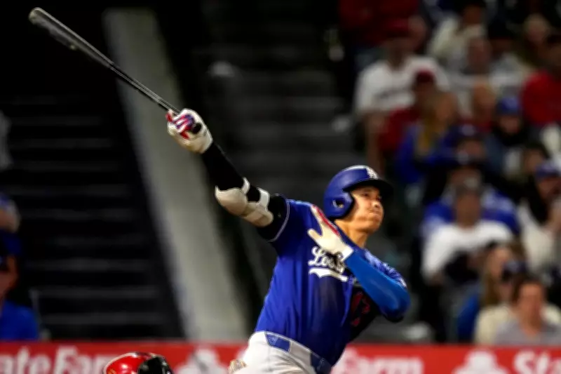 Shohei Ohtani Drives in Season-High 5 Runs in Dodgers' Rout of Angels