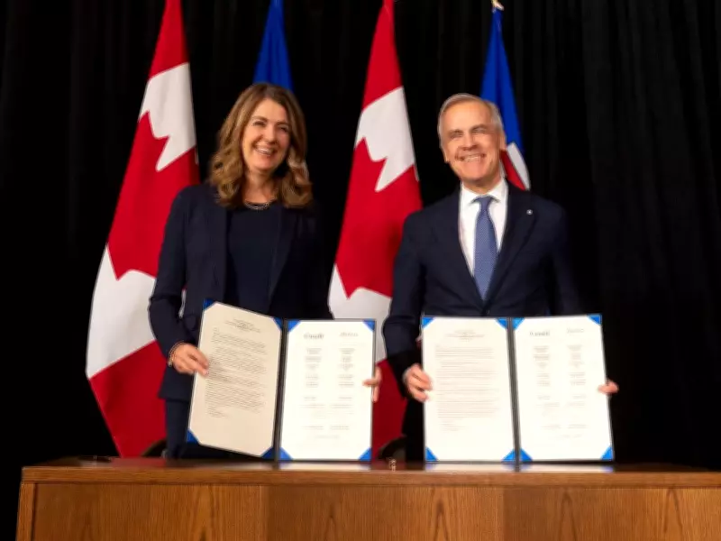 Smith Confident Most Albertans Back Her Pipeline Deal with Carney