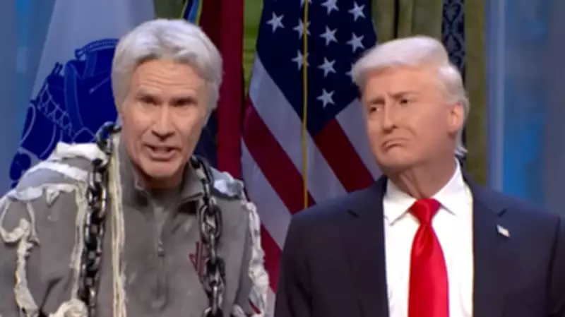 SNL Season Finale: Will Ferrell's Ghost Epstein Visits Trump