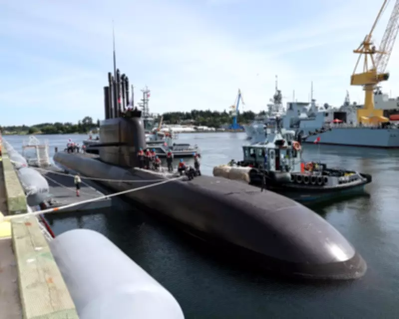 South Korean submarine arrives in B.C. as Hanwha boosts sales pitch