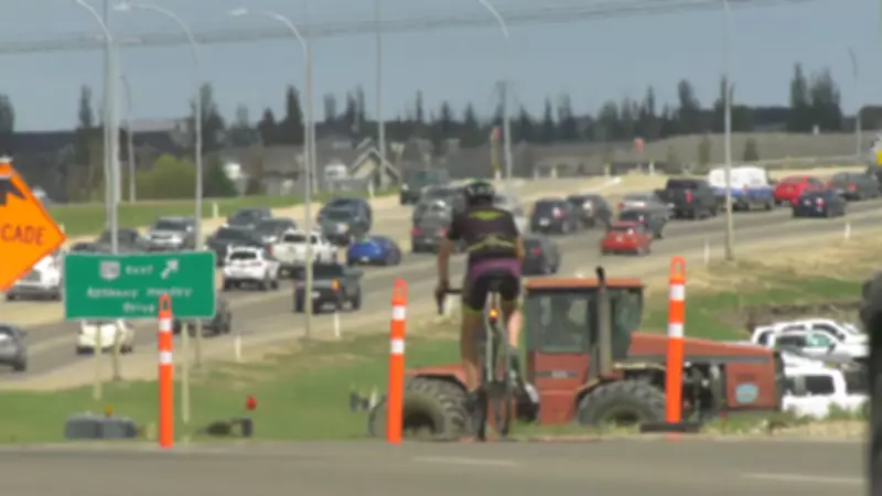 Southwest Edmonton Commute Times Quadruple Due to Unannounced Construction