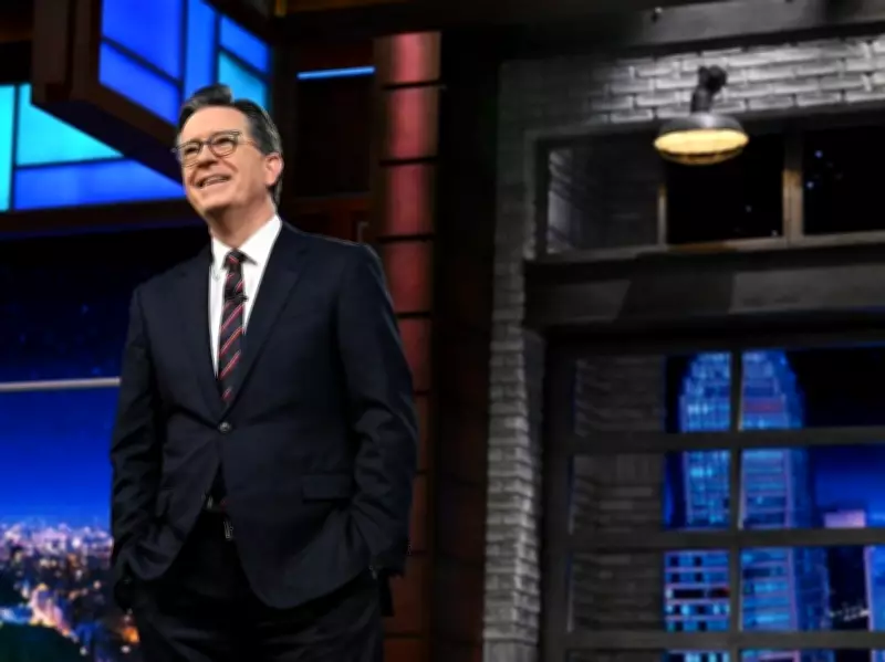 Stephen Colbert Sends Heartfelt Note to 'Late Show' Successor Byron Allen
