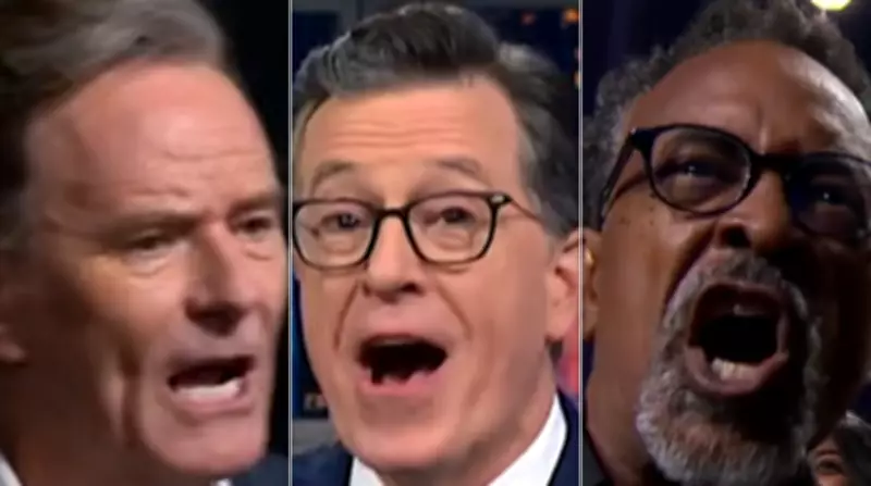 Stephen Colbert's Final 'Late Show' Monologue Interrupted by Cranston, Rudd, Reynolds