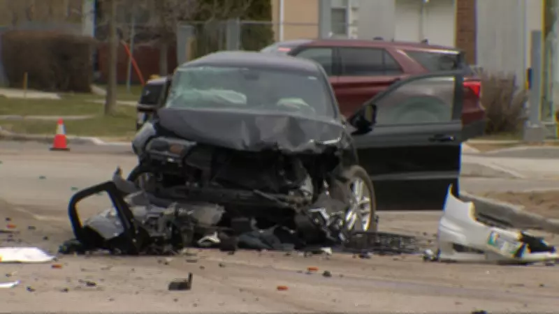 Stolen Truck Crash in Winnipeg Injures Three; IIU Investigates