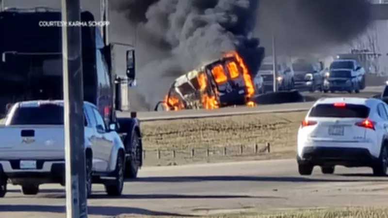 Stolen Vehicle Involved in Fiery Idylwyld Crash, Saskatoon Police Confirm